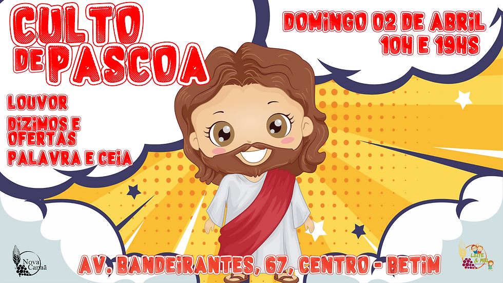 Culto Infantil de Páscoa