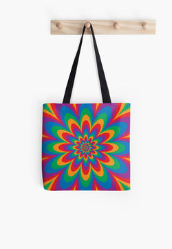 Infinite Flower Tote