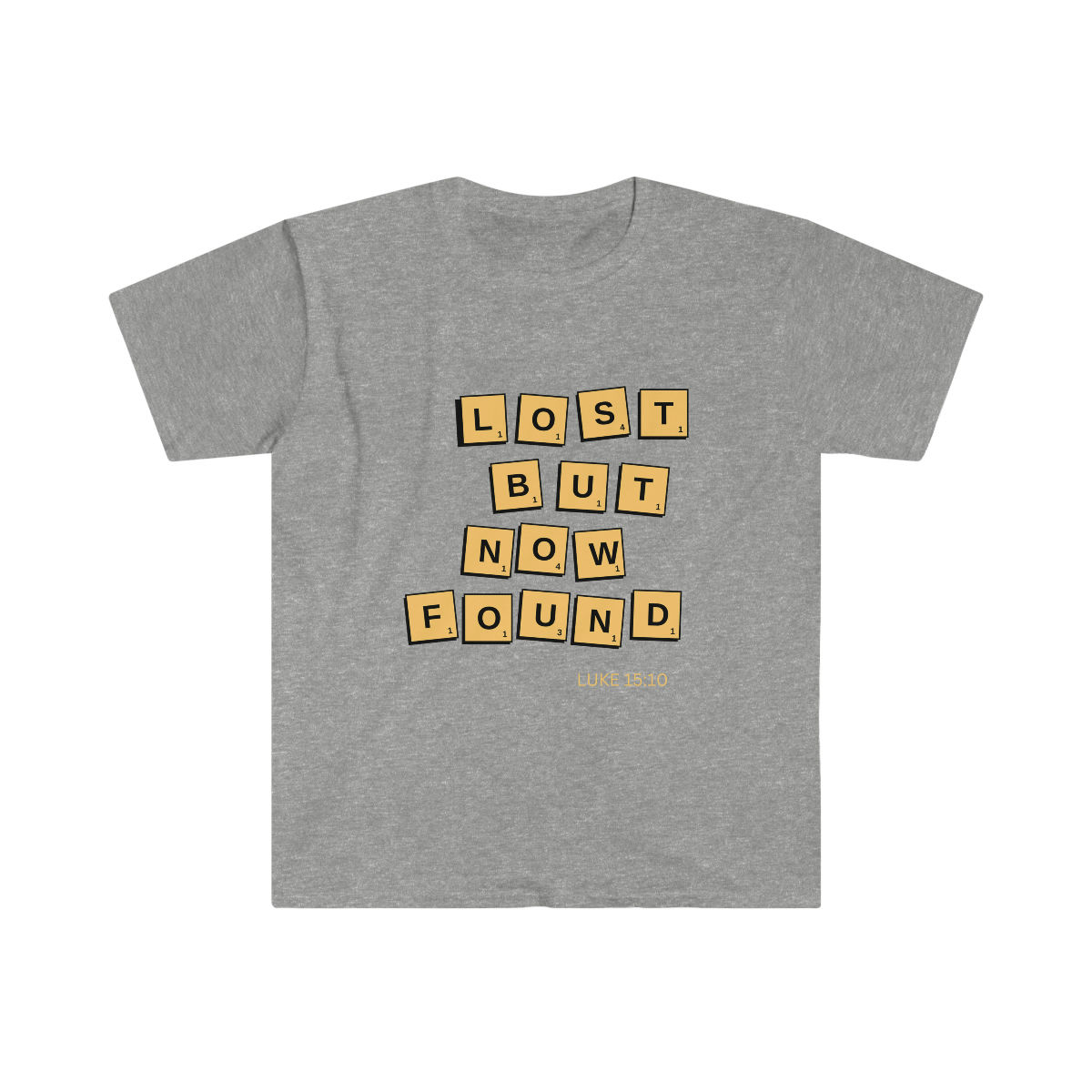 Lost But Now Found Unisex Soft style T-Shirt Christian shirt