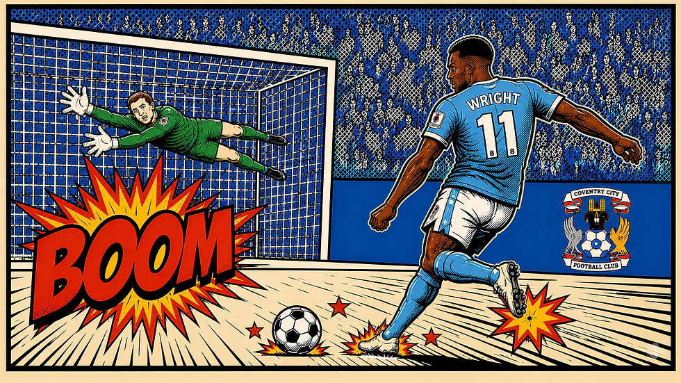 Haji Wright shooting on net