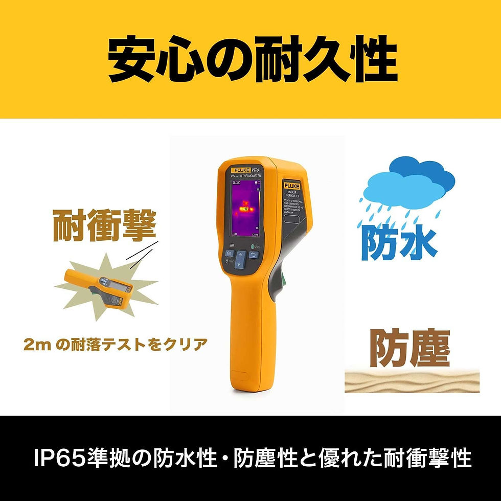 サムネイル： ビジュアル放射温度計(熱画像のみ) 【国内正規品】 VT06