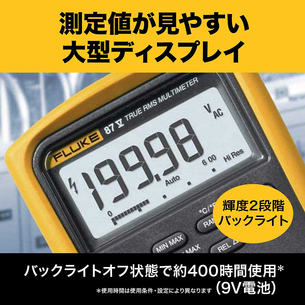 サムネイル： マルチメーター・コンボ・キット【国内正規品】 87-5/E2KIT