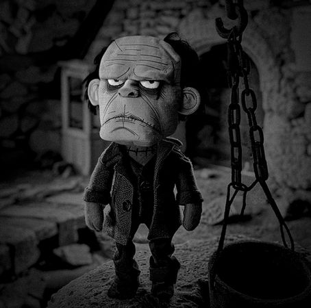 Muñecos de "El Jovencito Frankenstein"