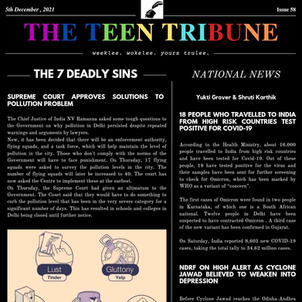ISSUE 58 THE TEEN TRIBUNE