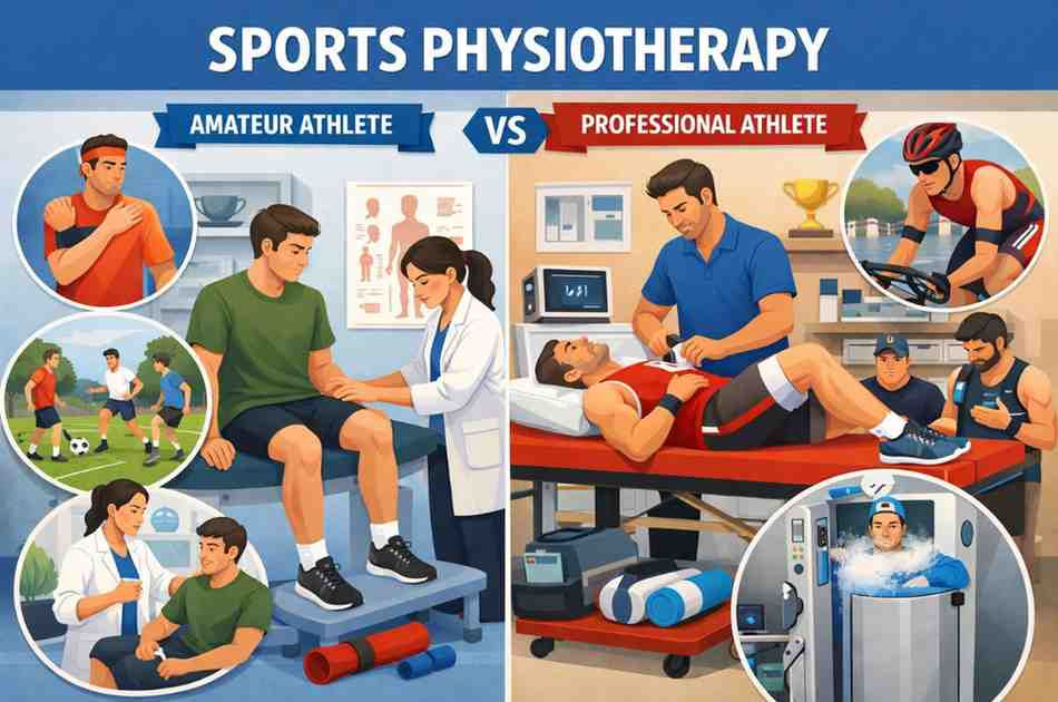 Sports Physiotherapy for Amateur vs Professional Athletes