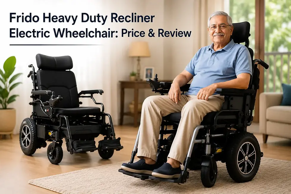 Frido Heavy Duty Recliner Electric Wheelchair: Price & Review