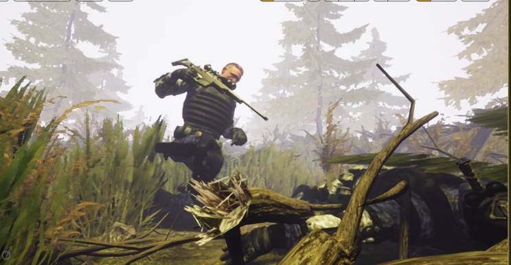 Dev Update #2 (WWS): Added AI, NPC animations, procedural foliage for select maps, optimization.