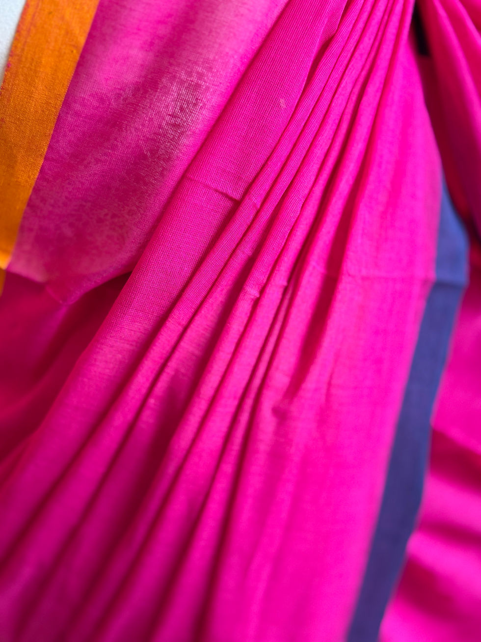Thumbnail: Handwoven Bengal soft cotton saree 
