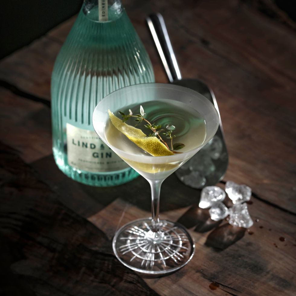Produktfotografie für Gin und Wermut: Fokus auf Botanicals, Zutaten und das Marken-Erlebnis in der Gastronomie.