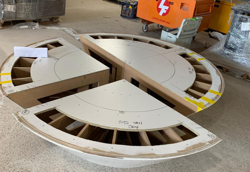 University of Sydney Bespoke Joinery | Feature Arches and Custom Seating