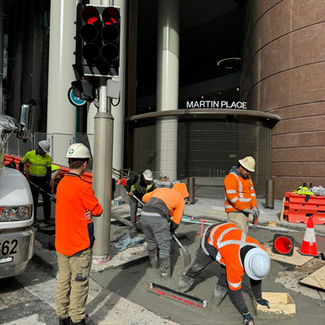 Footpath, Kerb & Gutter