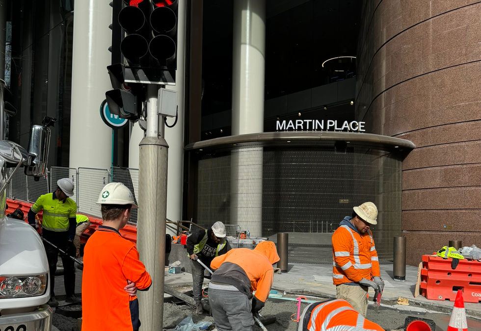 Footpath, Kerb & Gutter