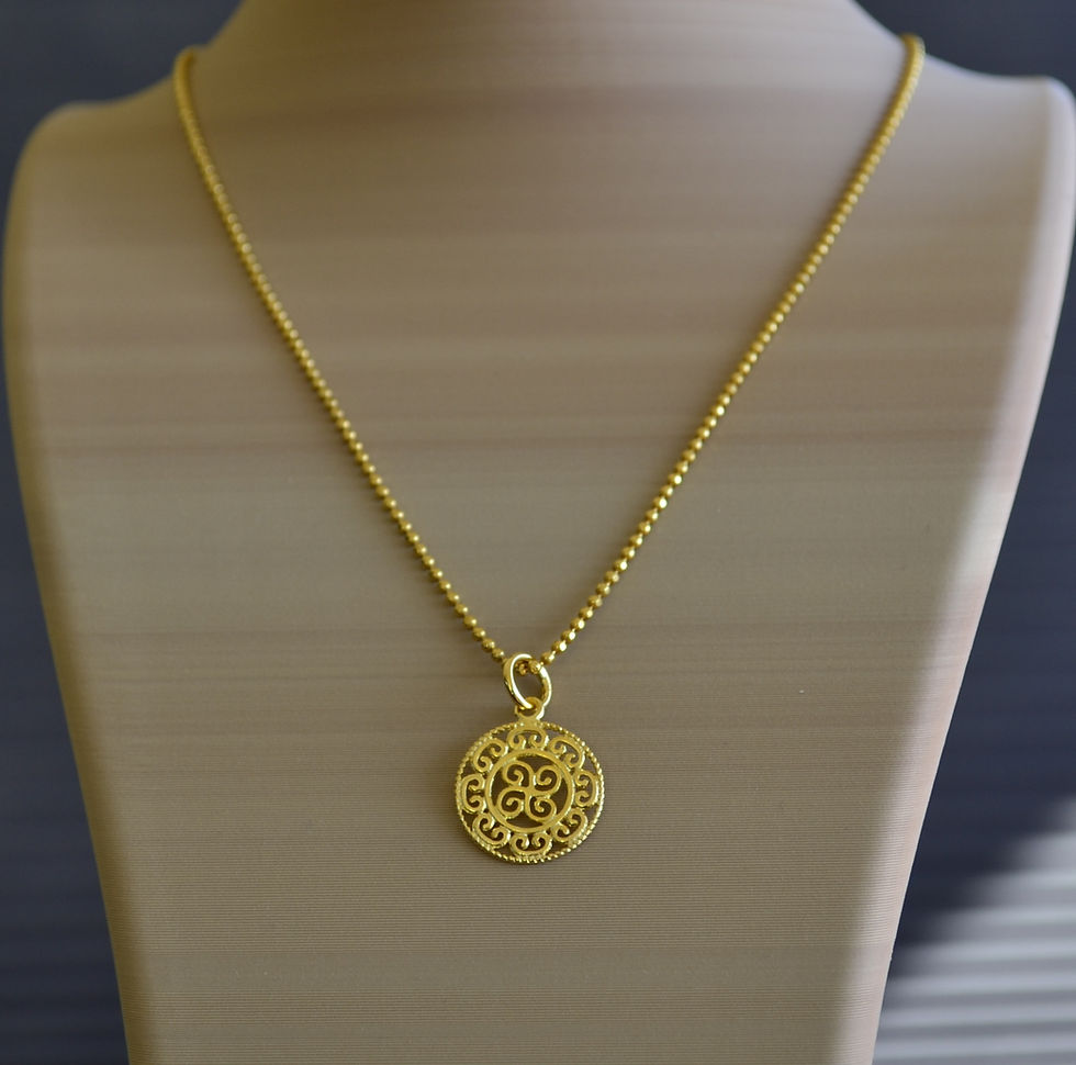 Miniaturbild: Halskette 'Amulett' klein
