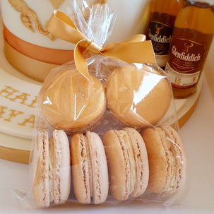 Gold beige macarons macaron bag party we