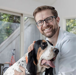 Chien et son vétérinaire