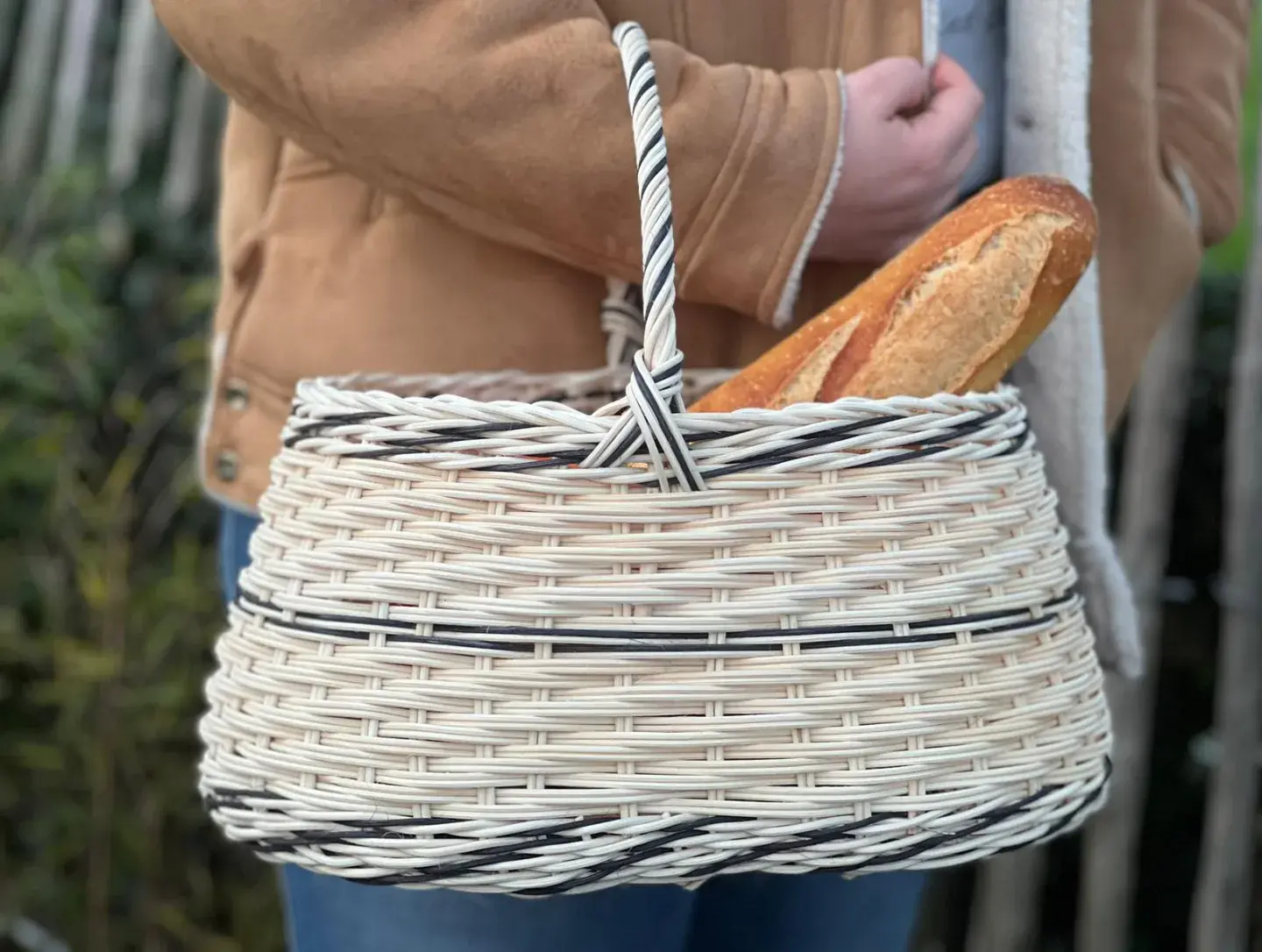 Panier en rotin 