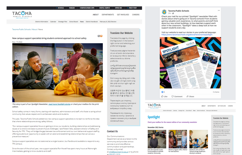 New campus support specialists bring student-centered approach to school safety