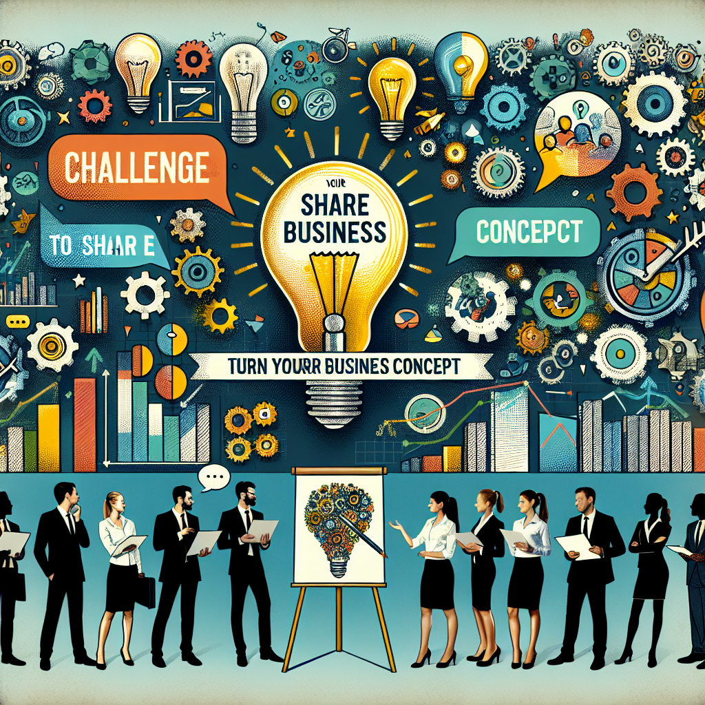 Challenge to Share Your Business Concept