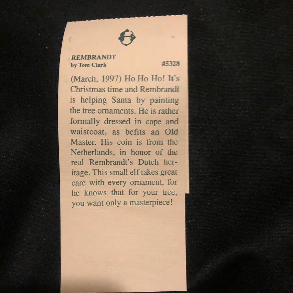 Thumbnail: Rembrandt - New/Perfect -62, Tom Clark