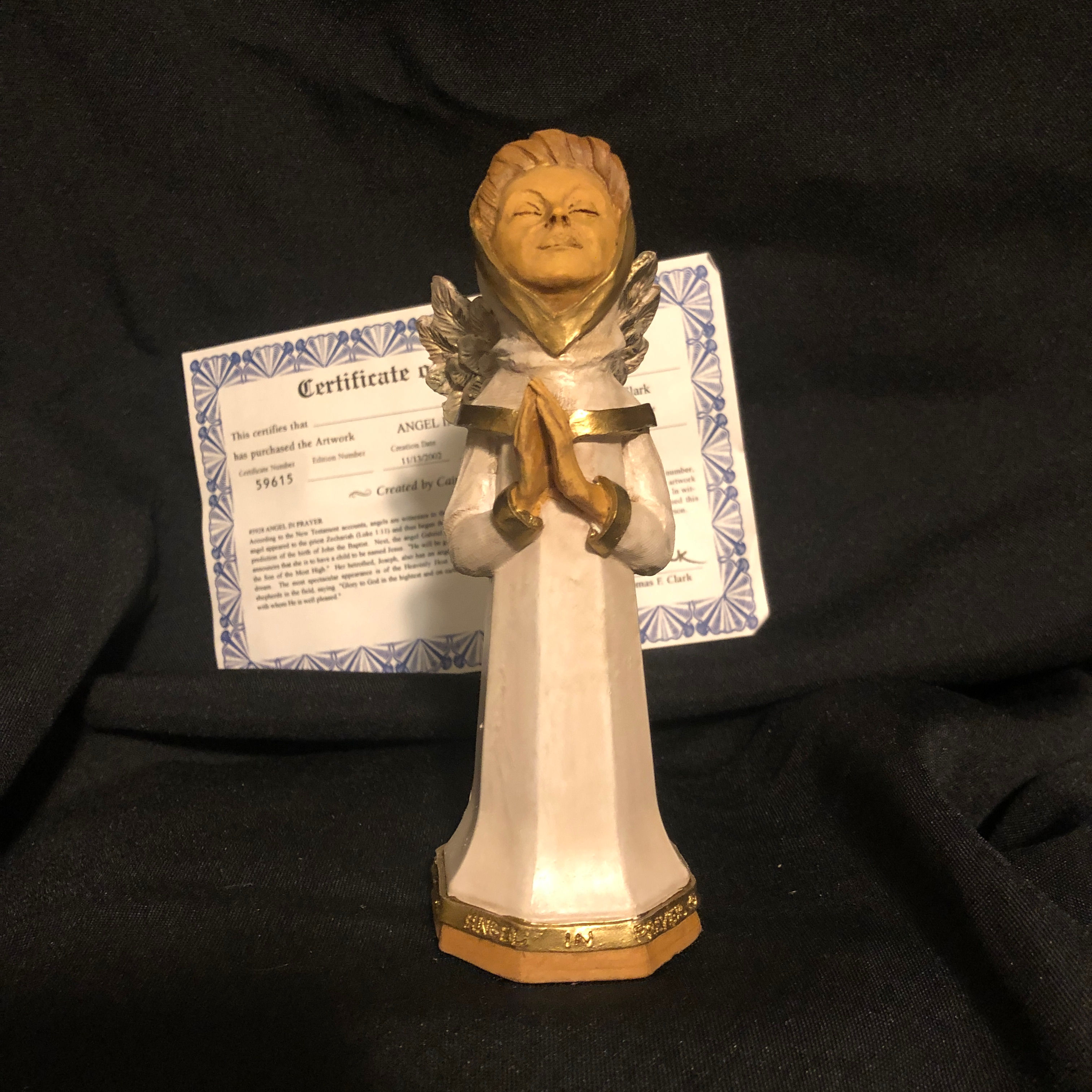 Angel in Prayer - People in Prayer, Tom Clark New