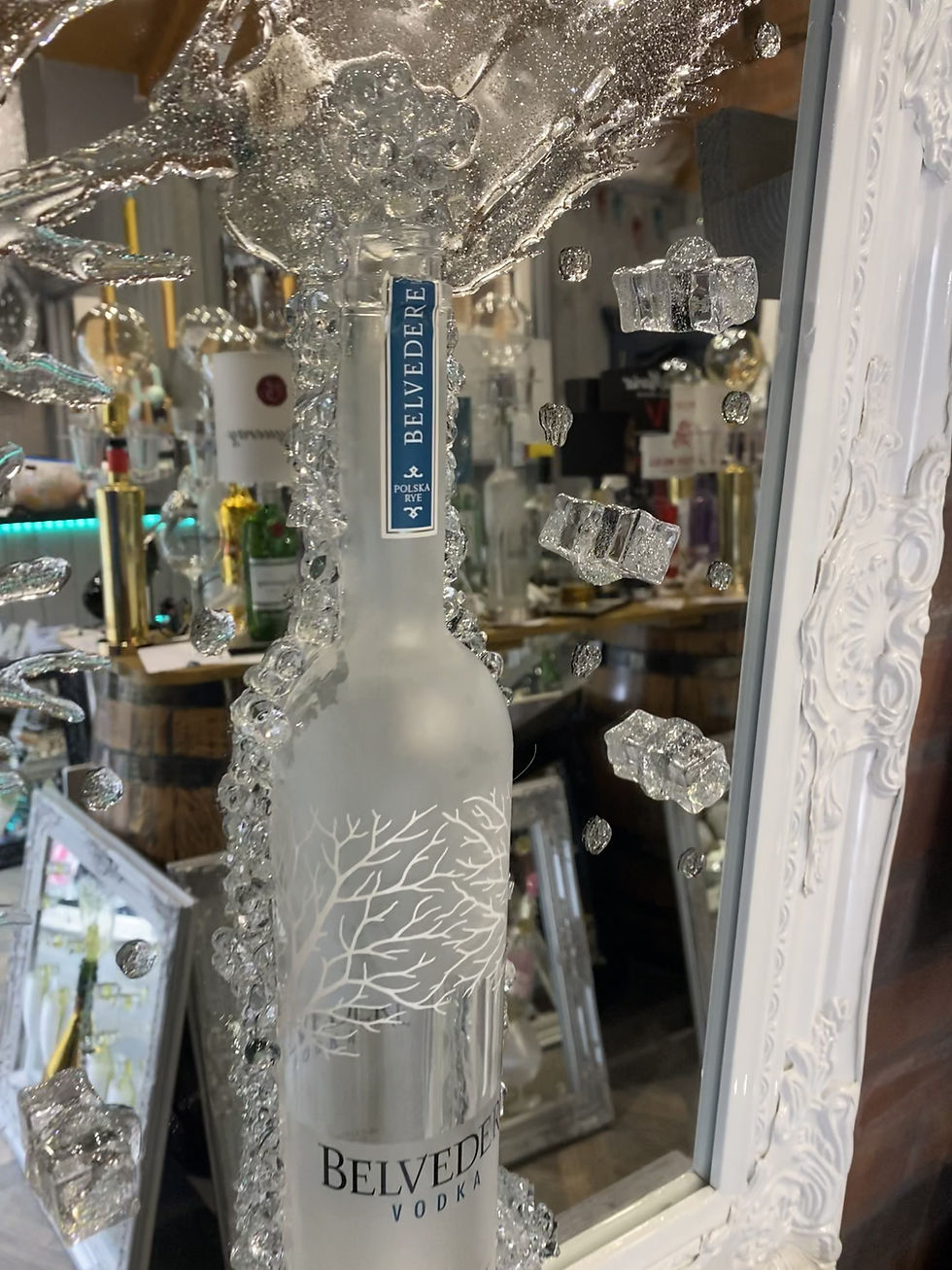 Thumbnail: Belvedere Vodka 3D Art Mirror Picture