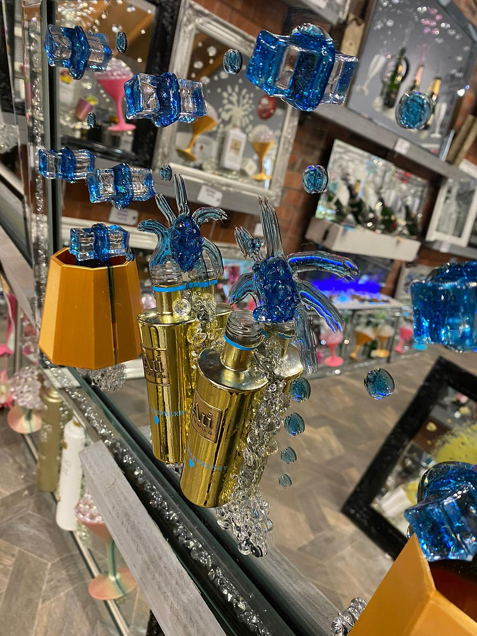 Thumbnail: AU Vodka 3D Art Mirror Picture