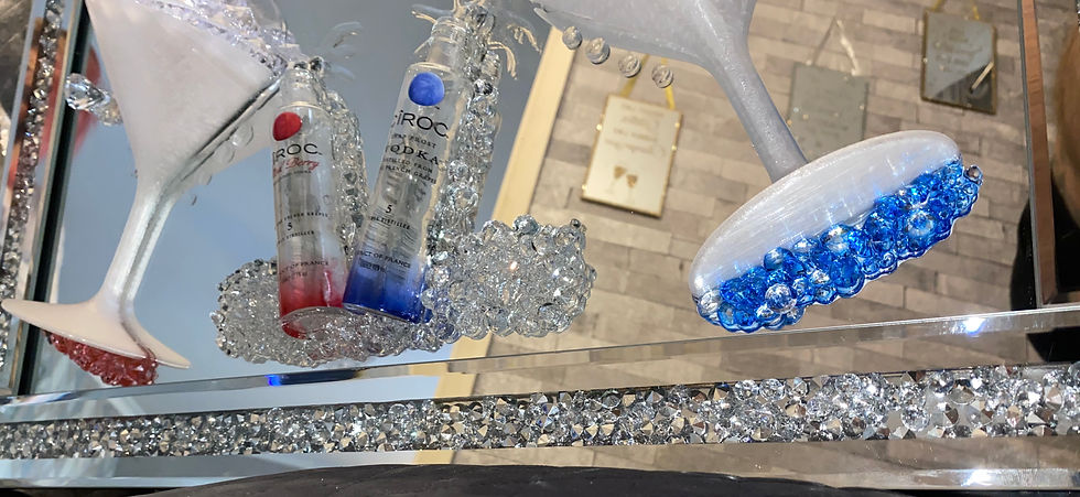 Thumbnail: Ciroc Vodka Miniature 3D Art Mirror Picture