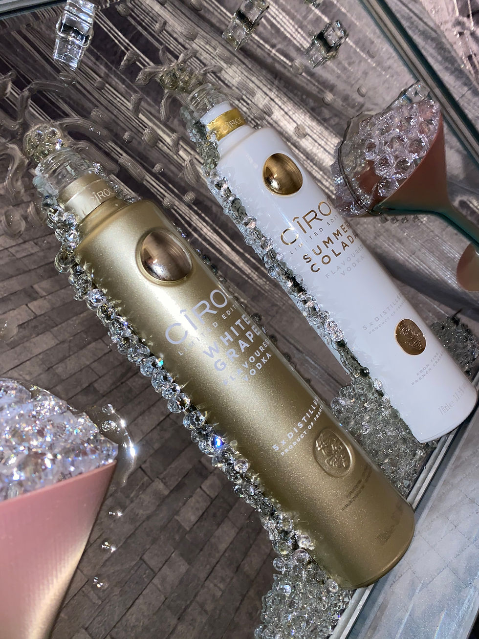 Thumbnail: Ciroc Vodka 3D Art Bevelled Glass Mirrored Picture