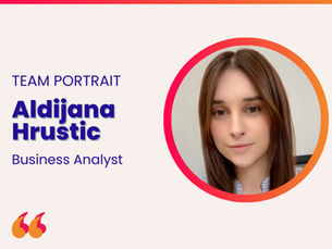 Team portrait : Aldijana, business analyst 🔍