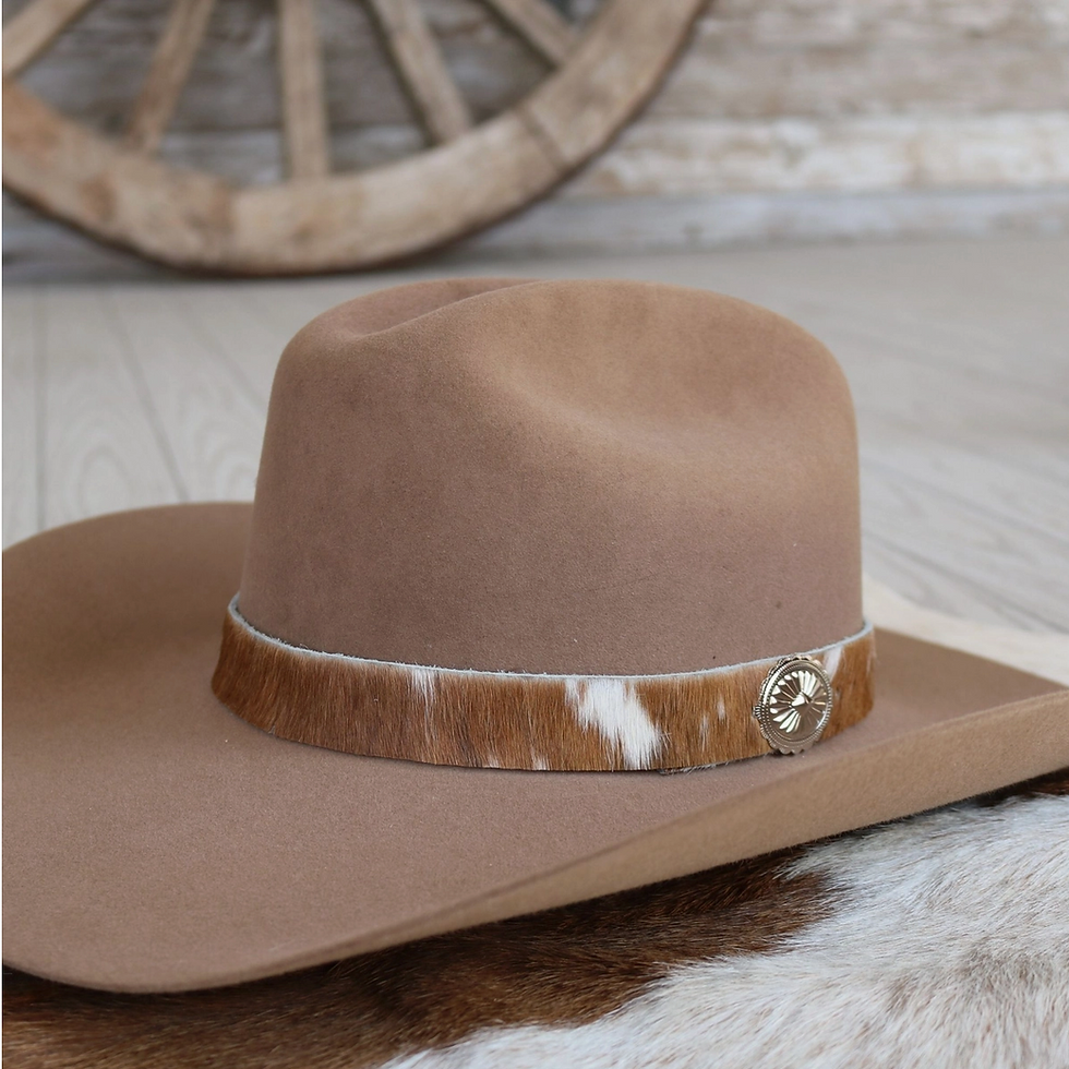 Thumbnail: Cowhide Hat Band
