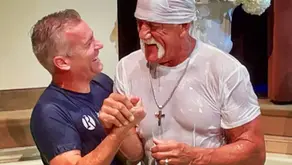  Hulk Hogan and wife were baptized 18 months before his death 