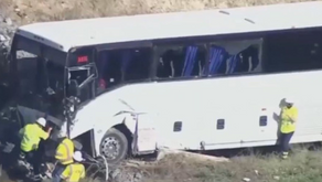 5 dead, 44 injured after non-English speaking bus driver causes massive Virginia highway pile-up