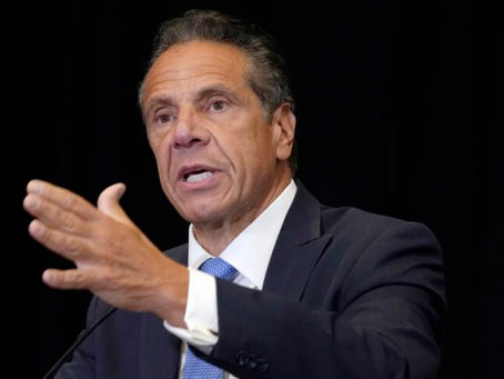 New York Gov. Andrew Cuomo resigns over sexual harassment