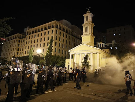 St. John’s Church Attacked — Again: ‘Black House Autonomous Zone’