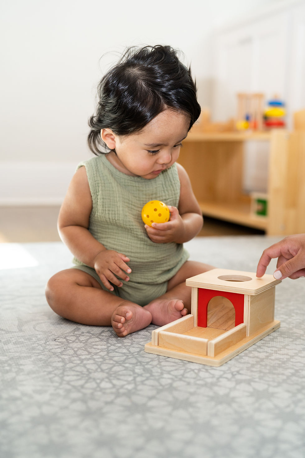 Thumbnail: Object Permanence Box with Tray