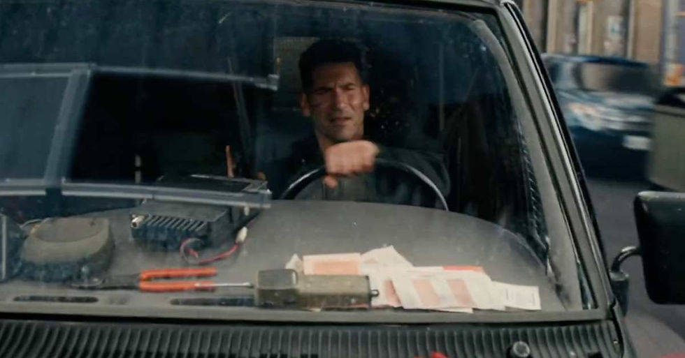 Jon Bernthal as Frank Castle/Punisher; Courtesy of Sony Pictures