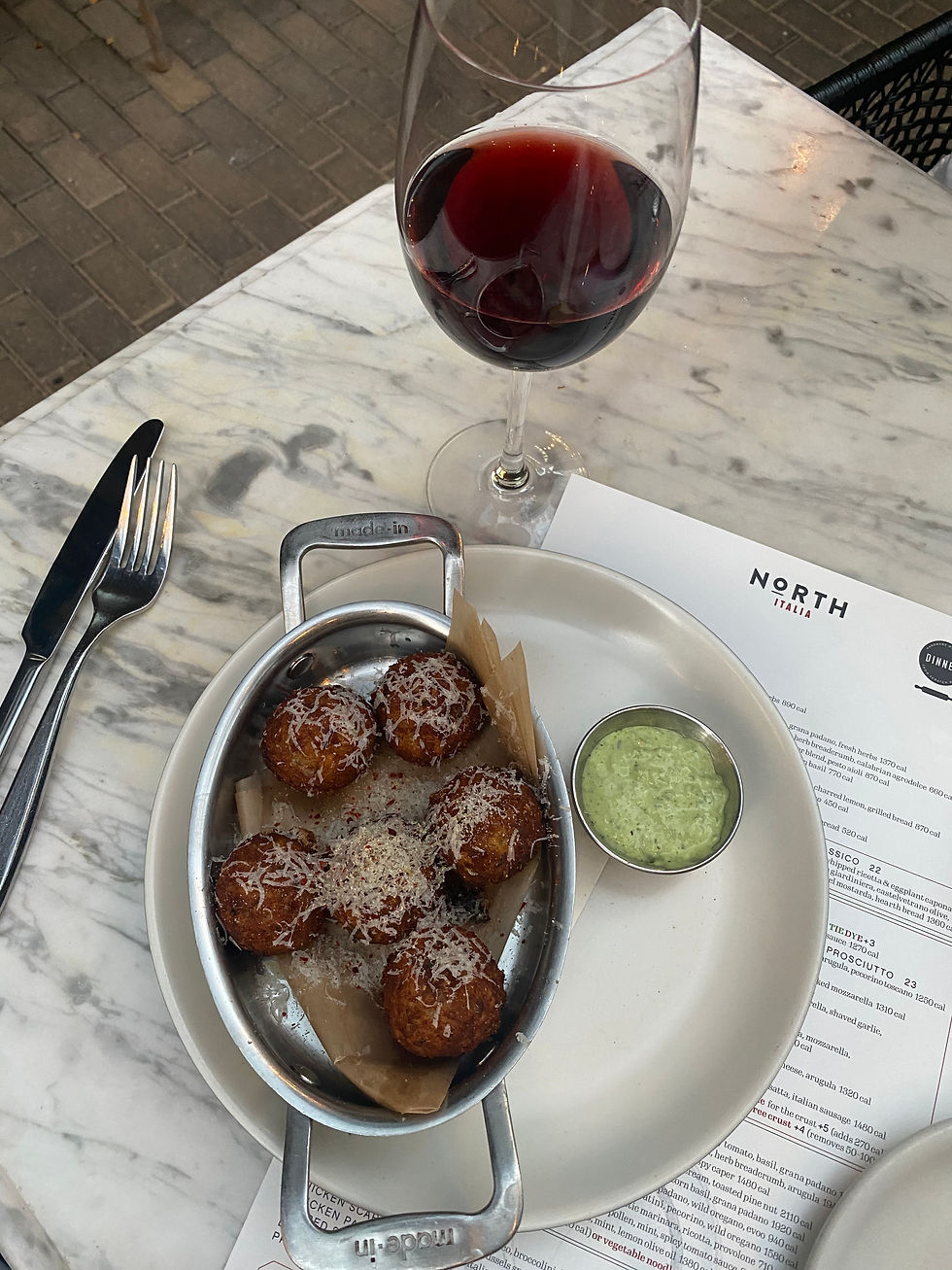 North Italia is the perfect downtown spot for a last-minute dinner with friends! Don't miss their arancini. Multiple locations, but downtown is a vibe.