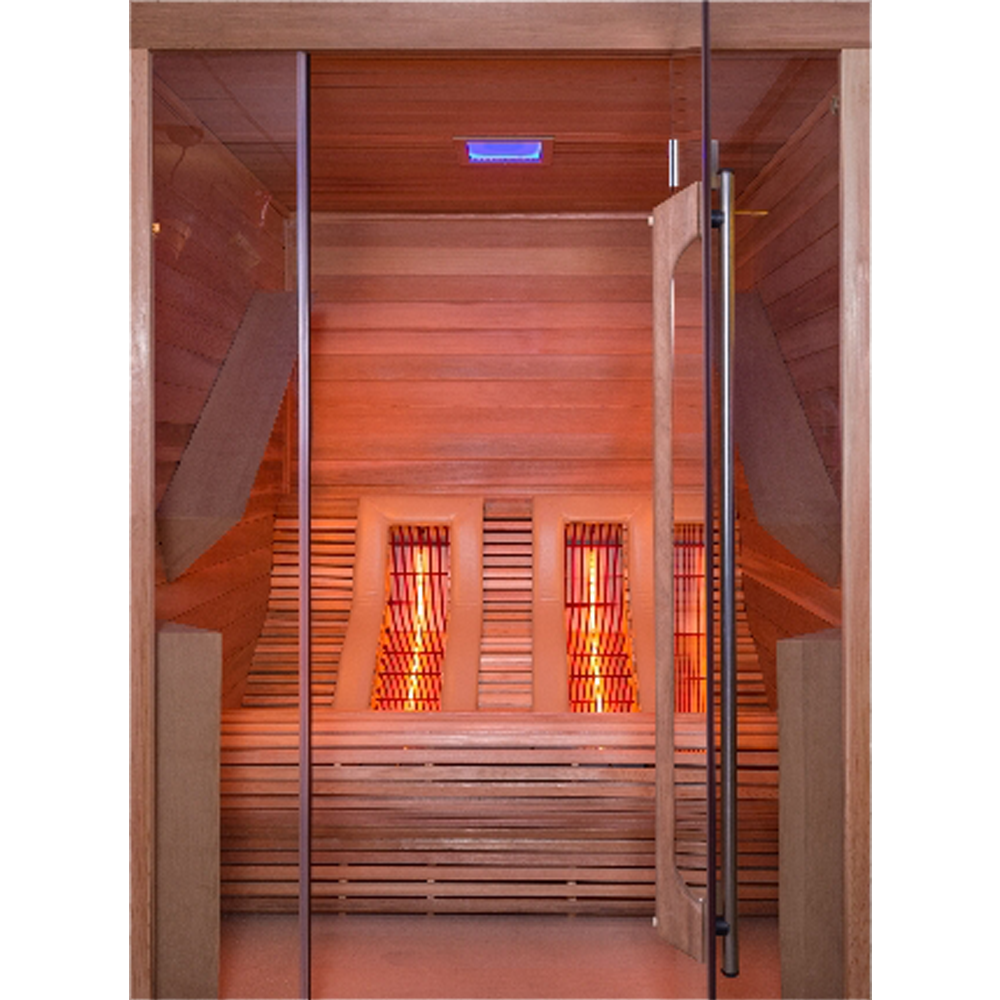 Sauna infrarouge 2-places