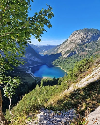 Blick zum hinterern Gosausee