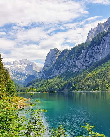 Blick zum Dachstein