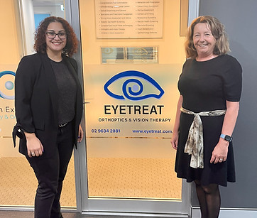 Orthoptists Lisa & Liane
