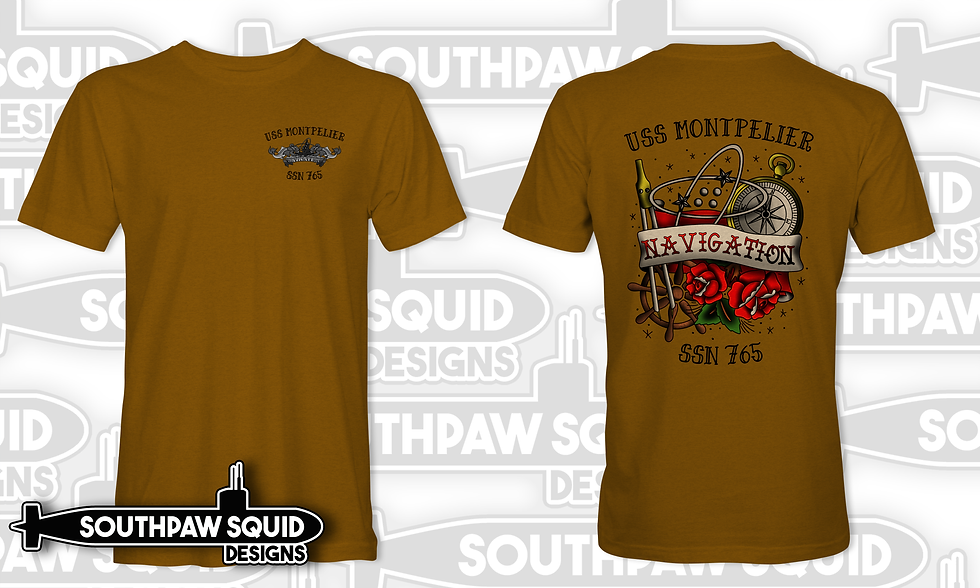 USS Montpelier Navigation