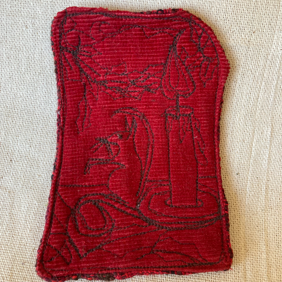 Crumb and Candlestick Coaster