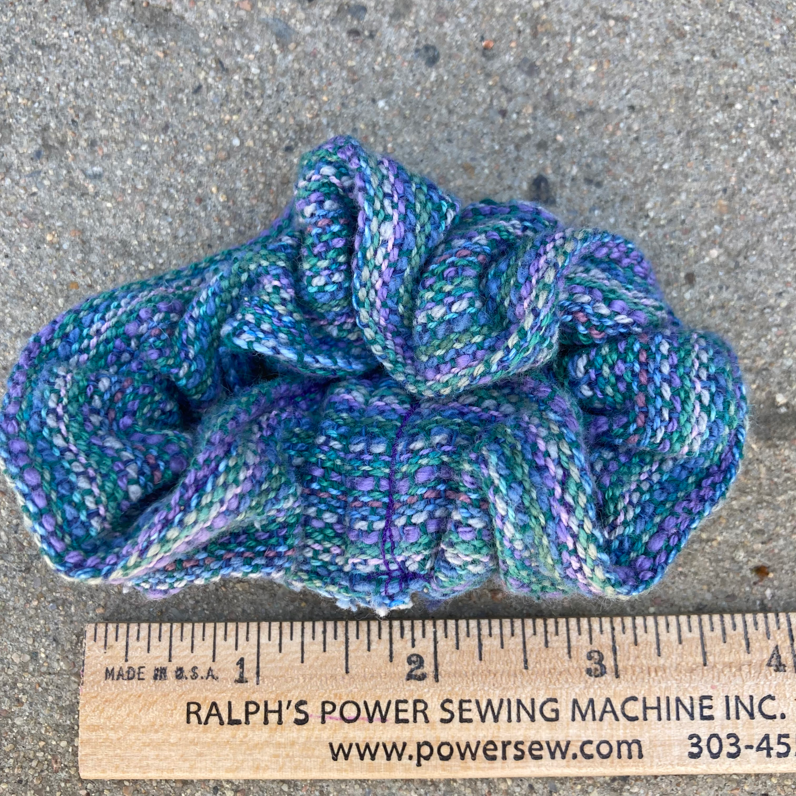 Lavender Green 2 Scrunchy, horizontal