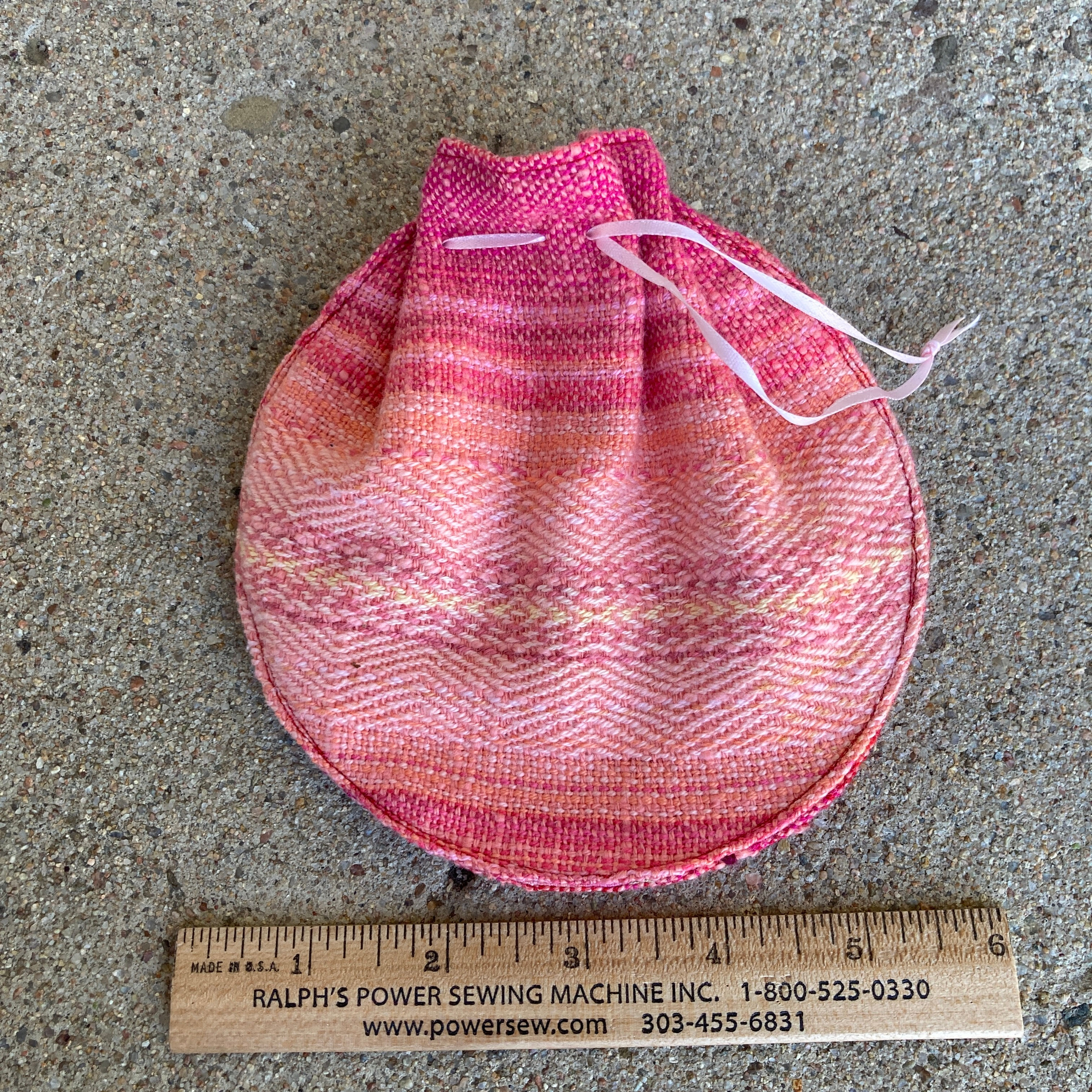 Coral Sunburst 2 Pouch, MINI