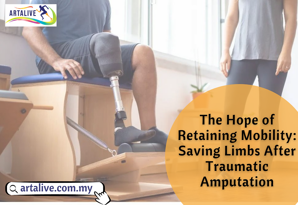 The Hope of Retaining Mobility: Saving Limbs After Traumatic Amputation
