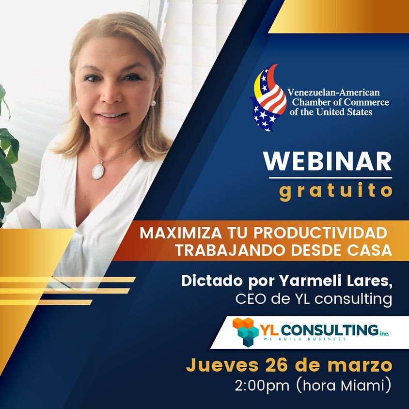 Webinar: Maximiza tu productividad trabajando desde casa