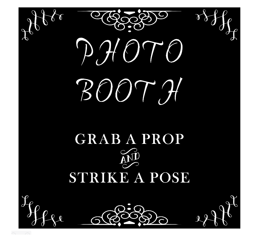 Photo Booth - Grab a Prop
