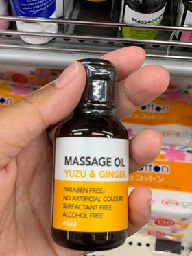 Daiso Massage Oil