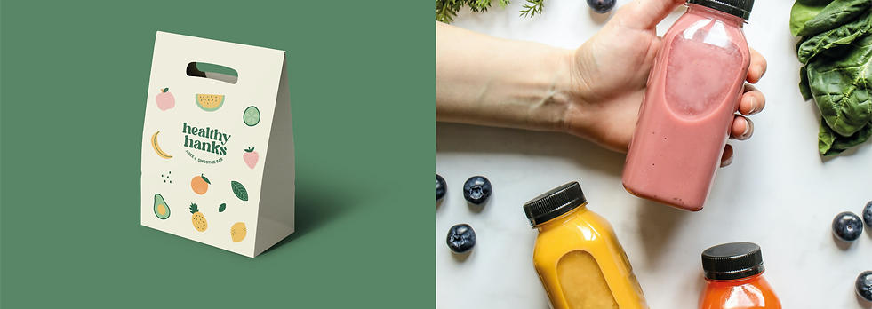 Smoothie Cafe Branding